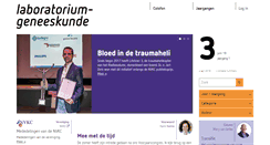 Desktop Screenshot of laboratoriumgeneeskunde.nl